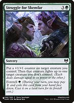 Magic the Gathering Card - Struggle for Skemfar - MTG Circle