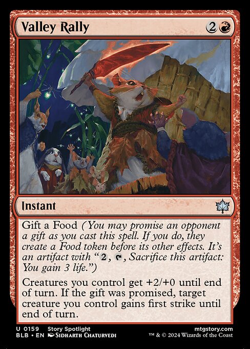 Magic the Gathering Card - Valley Rally - MTG Circle