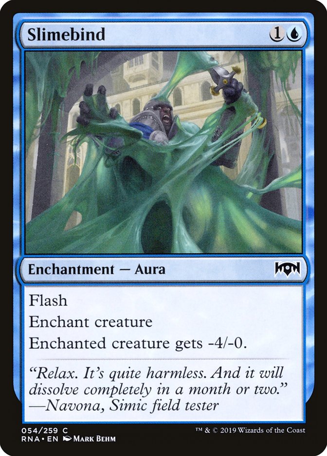 Magic the Gathering Card - Slimebind - MTG Circle