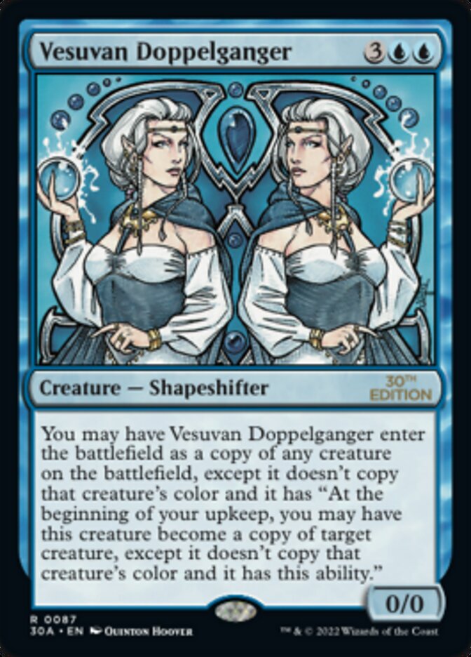 Magic the Gathering Card - Vesuvan Doppelganger - MTG Circle