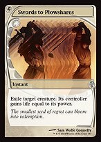 Magic the Gathering Card - Swords to Plowshares - MTG Circle