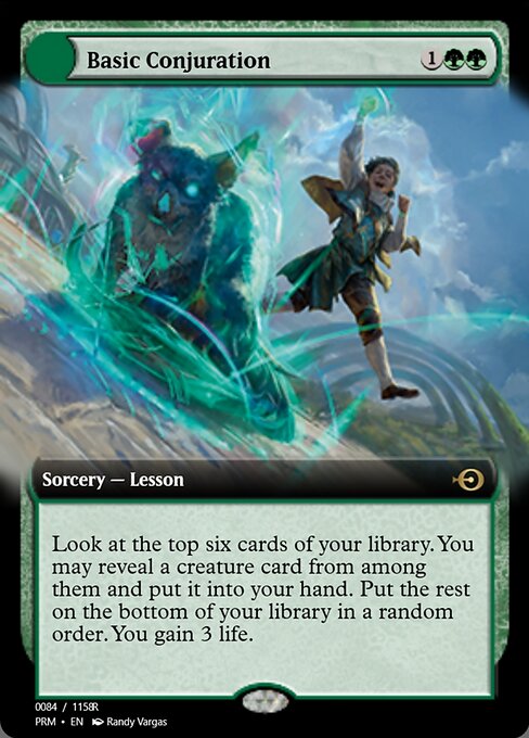 Magic the Gathering Card - Basic Conjuration - MTG Circle