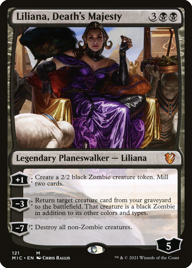 Magic the Gathering Card - Liliana, Death's Majesty - MTG Circle