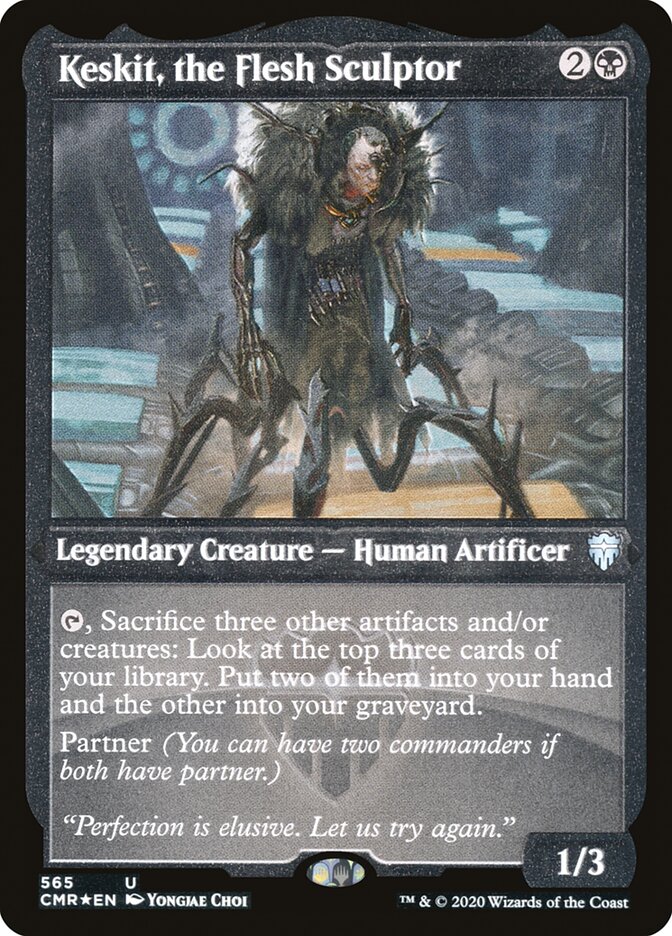Magic the Gathering Card - Keskit, the Flesh Sculptor - MTG Circle