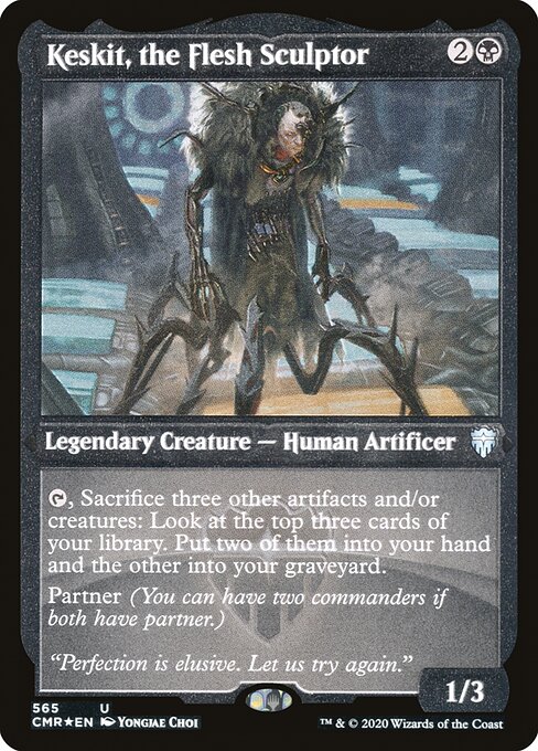 Magic the Gathering Card - Keskit, the Flesh Sculptor - MTG Circle