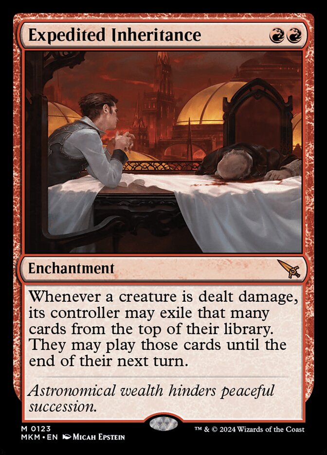 Magic the Gathering Card - Expedited Inheritance - MTG Circle