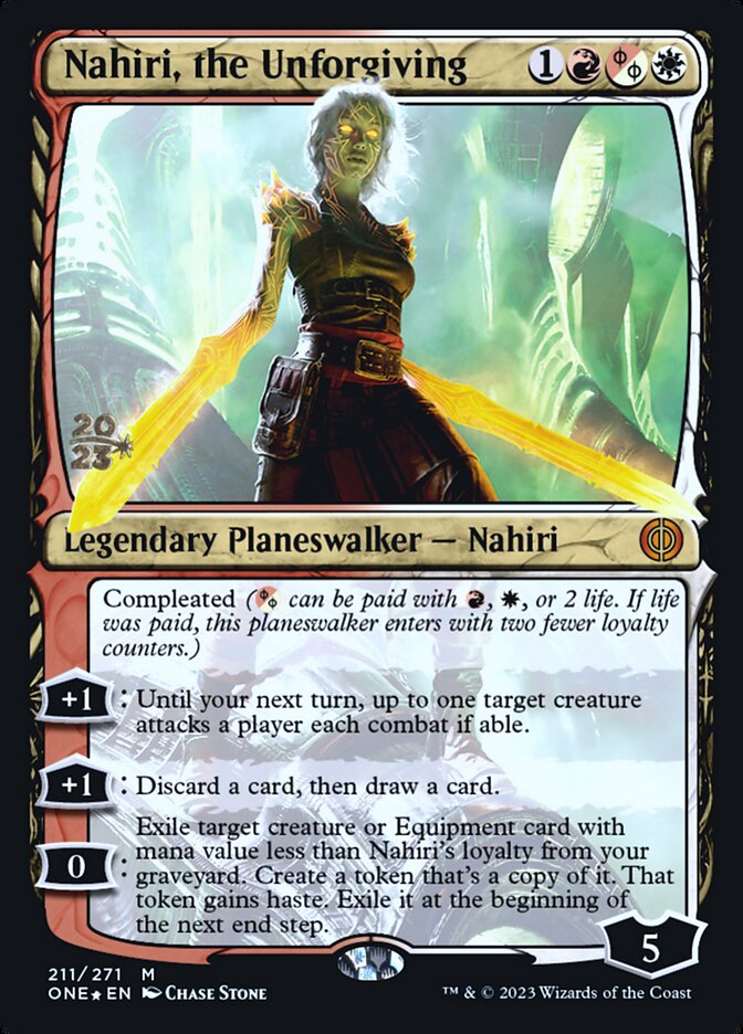 Magic the Gathering Card - Nahiri, the Unforgiving - MTG Circle