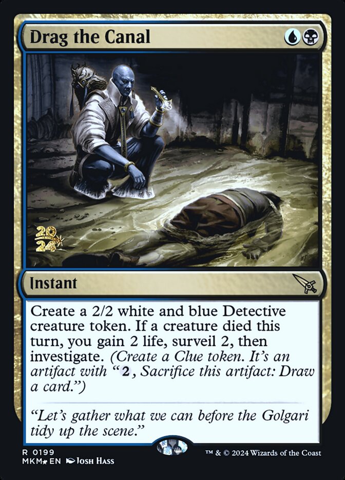 Magic the Gathering Card - Drag the Canal - MTG Circle