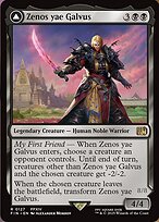 Magic the Gathering Card - Zenos yae Galvus // Shinryu, Transcendent Rival - MTG Circle