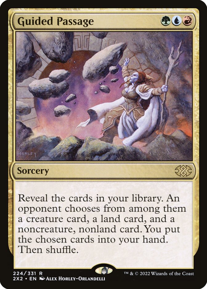 Magic the Gathering Card - Guided Passage - MTG Circle