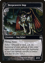 Magic the Gathering Card - Deepcavern Imp - MTG Circle