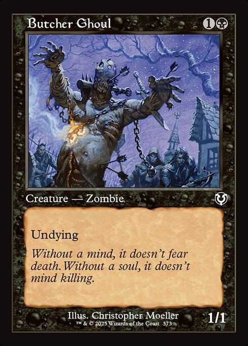Magic the Gathering Card - Butcher Ghoul - MTG Circle