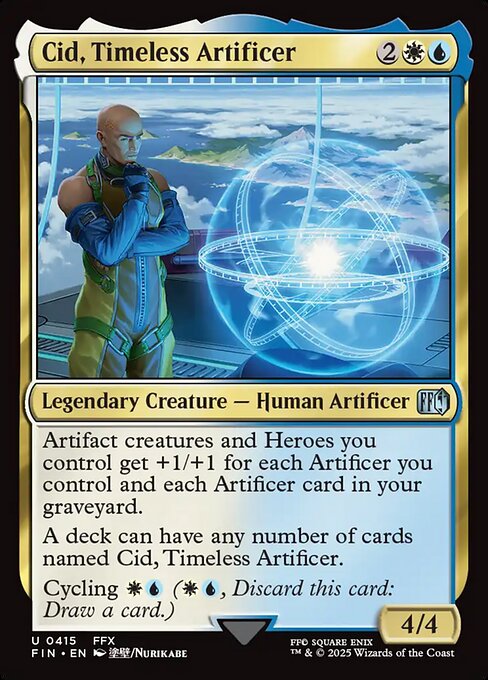 Magic the Gathering Card - Cid, Timeless Artificer - MTG Circle
