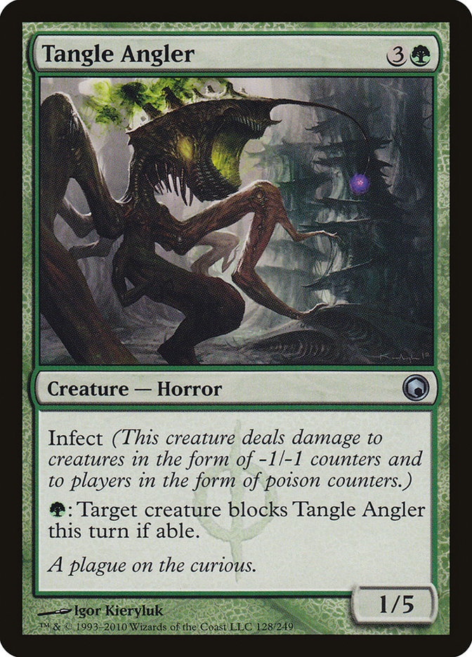 Magic the Gathering Card - Tangle Angler - MTG Circle
