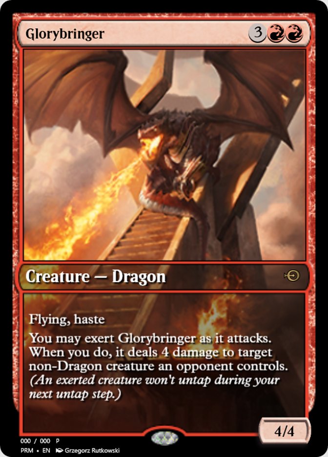 Magic the Gathering Card - Glorybringer - MTG Circle