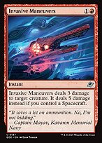 Magic the Gathering Card - Invasive Maneuvers - MTG Circle