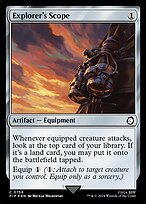 Magic the Gathering Card - Explorer's Scope - MTG Circle