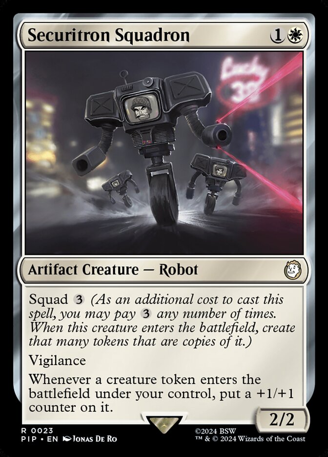 Magic the Gathering Card - Securitron Squadron - MTG Circle