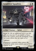 Magic the Gathering Card - Securitron Squadron - MTG Circle
