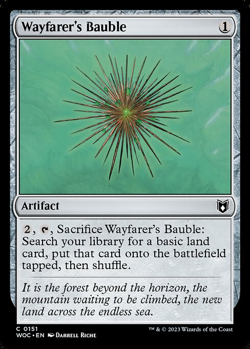Magic the Gathering Card - Wayfarer's Bauble - MTG Circle