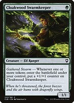Magic the Gathering Card - Cloakwood Swarmkeeper - MTG Circle