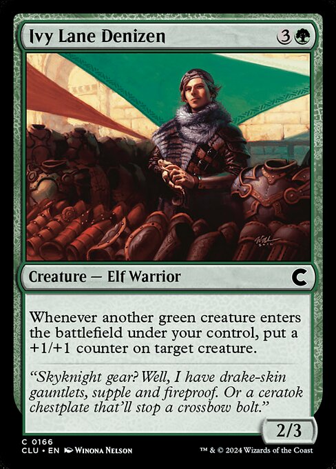 Magic the Gathering Card - Ivy Lane Denizen - MTG Circle