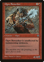 Magic the Gathering Card - Ogre Berserker - MTG Circle