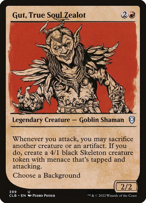 Magic the Gathering Card - Gut, True Soul Zealot - MTG Circle