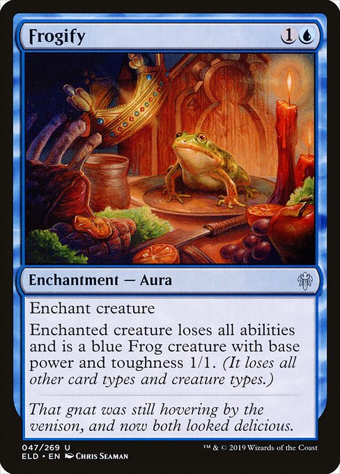 Magic the Gathering Card - Frogify - MTG Circle