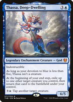 Magic the Gathering Card - Thassa, Deep-Dwelling - MTG Circle