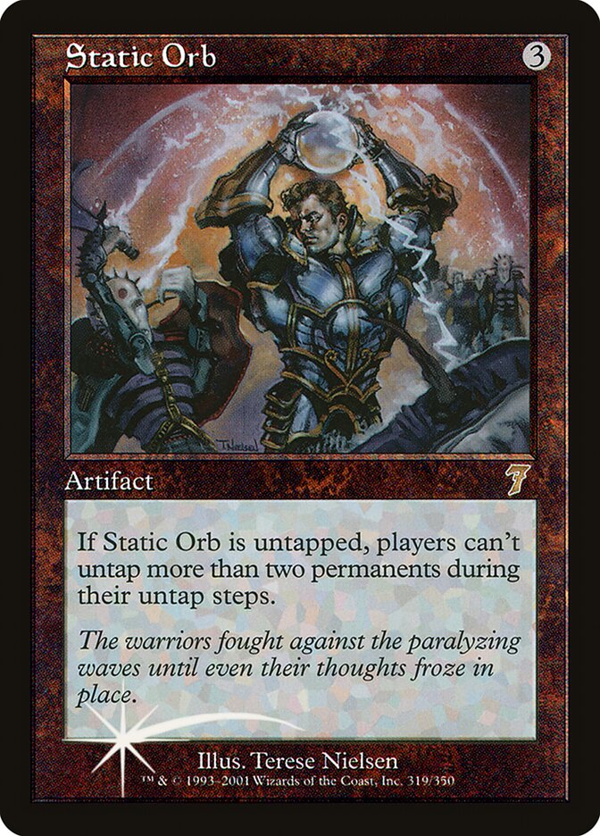 Magic the Gathering Card - Static Orb - MTG Circle