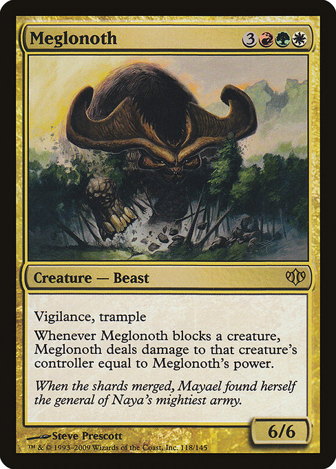 Magic the Gathering Card - Meglonoth - MTG Circle