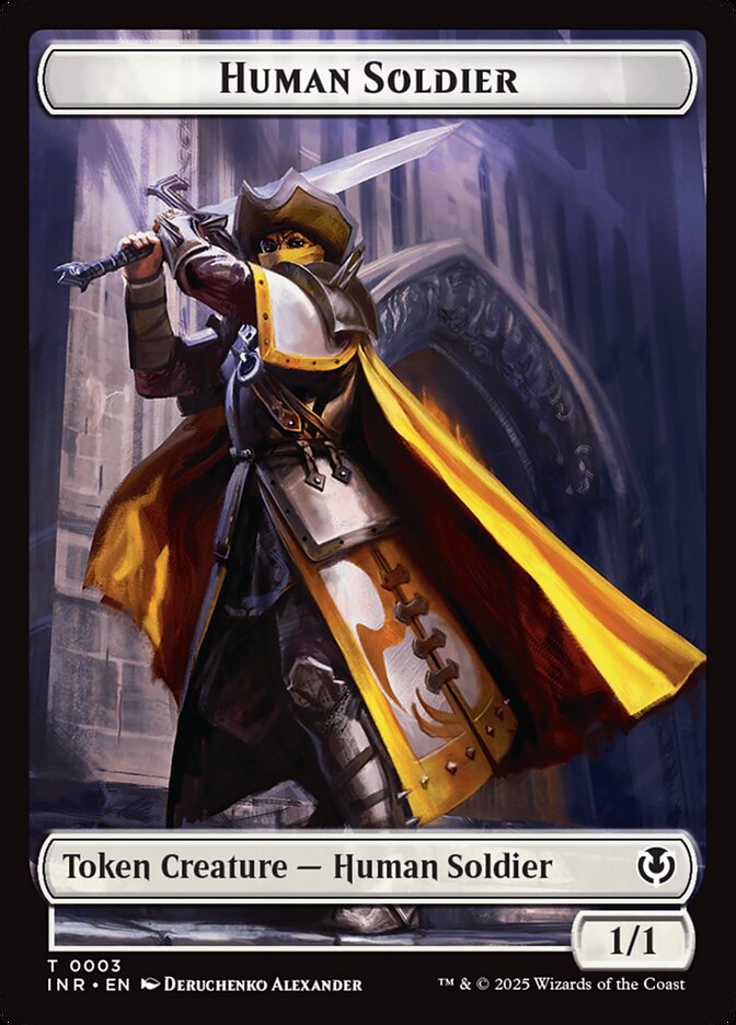 Magic the Gathering Card - Human Soldier - MTG Circle