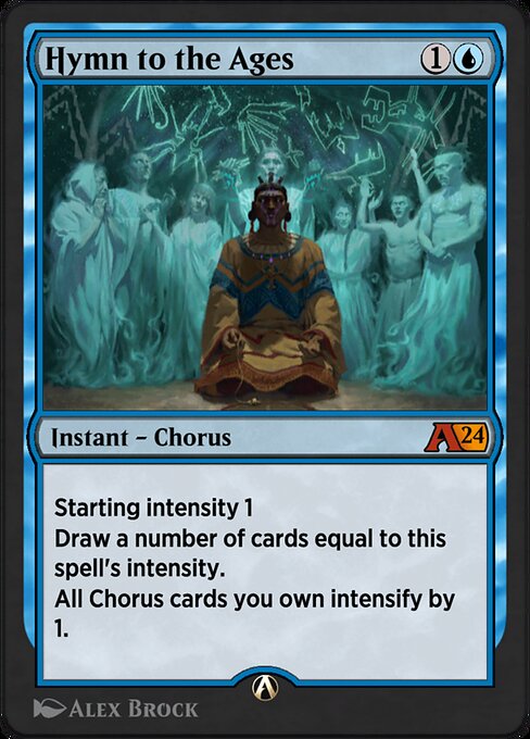 Magic the Gathering Card - Hymn to the Ages - MTG Circle