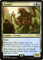 Magic the Gathering Card - Ravener - MTG Circle
