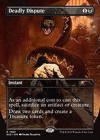 Magic the Gathering Card - Deadly Dispute - MTG Circle