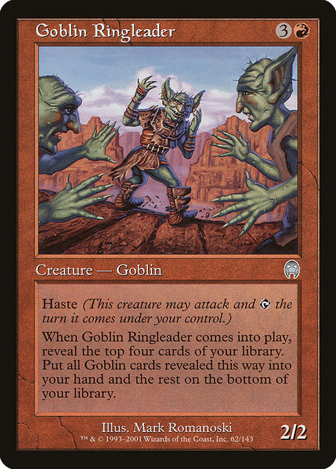 Magic the Gathering Card - Goblin Ringleader - MTG Circle