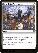 Magic the Gathering Card - Swords to Plowshares - MTG Circle