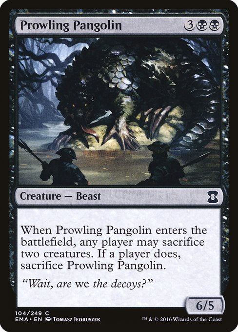 Magic the Gathering Card - Prowling Pangolin - MTG Circle