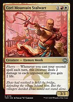 Magic the Gathering Card - Cori Mountain Stalwart - MTG Circle