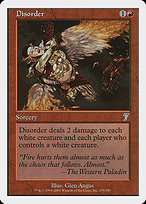 Magic the Gathering Card - Disorder - MTG Circle