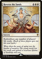 Magic the Gathering Card - Reverse the Sands - MTG Circle
