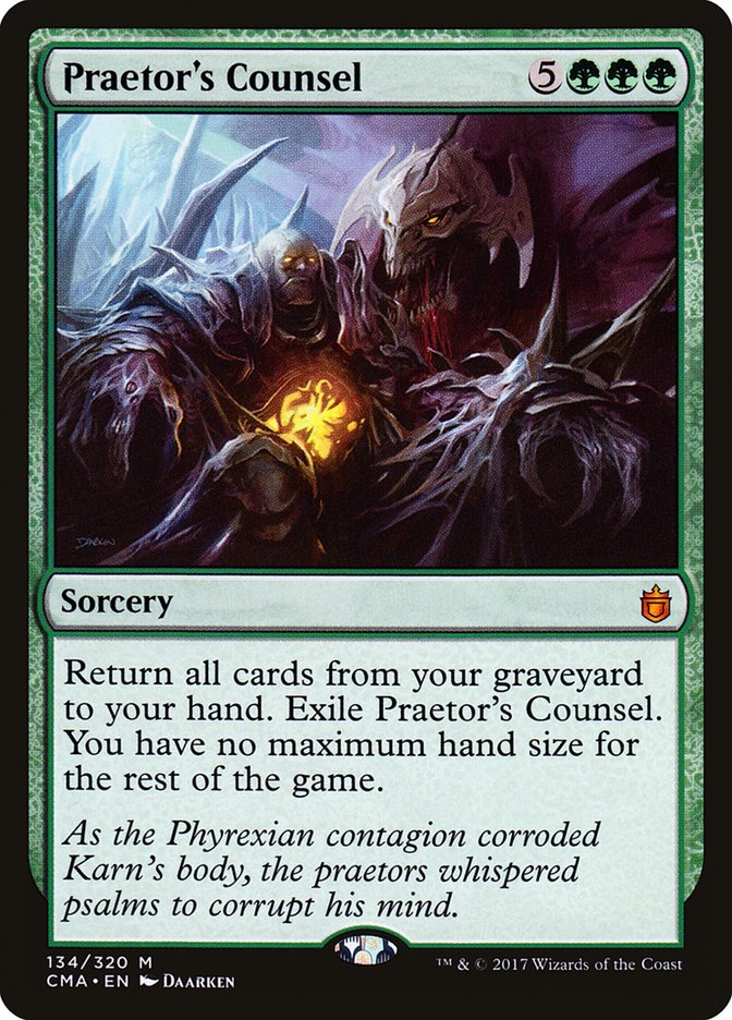 Magic the Gathering Card - Praetor's Counsel - MTG Circle