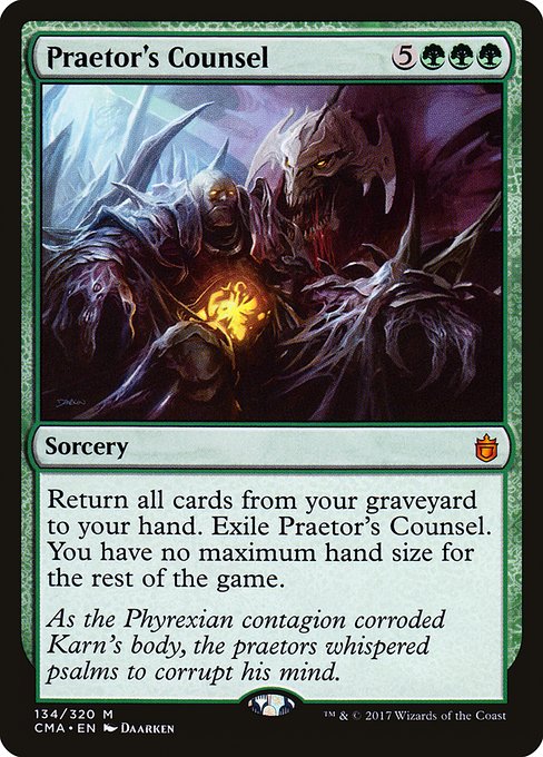 Magic the Gathering Card - Praetor's Counsel - MTG Circle