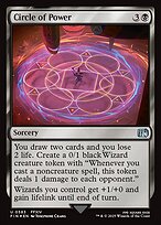 Magic the Gathering Card - Circle of Power - MTG Circle