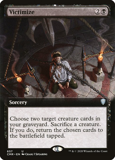 Magic the Gathering Card - Victimize - MTG Circle