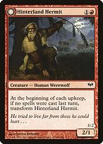 Magic the Gathering Card - Hinterland Hermit // Hinterland Scourge - MTG Circle