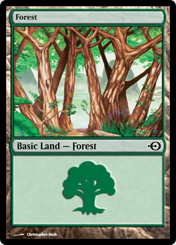 Magic the Gathering Card - Forest - MTG Circle