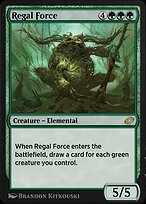 Magic the Gathering Card - Regal Force - MTG Circle