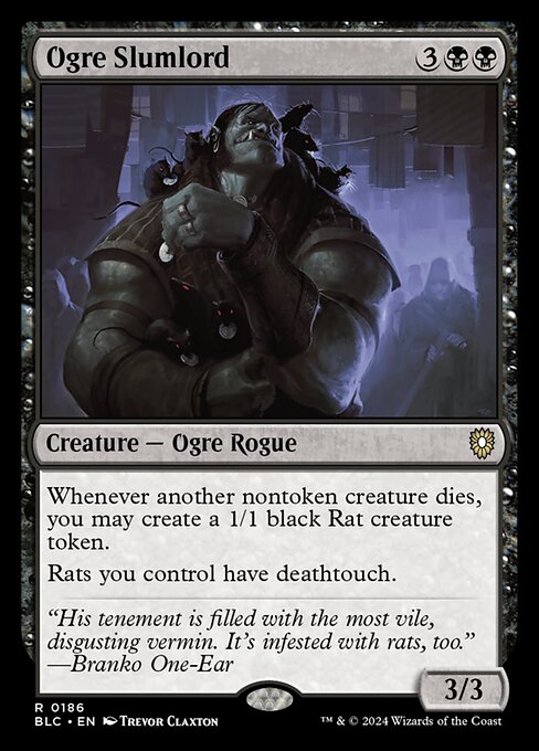 Magic the Gathering Card - Ogre Slumlord - MTG Circle
